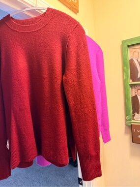 J. Crew Factory Crewneck Sweater in Red and pink- 2 of them